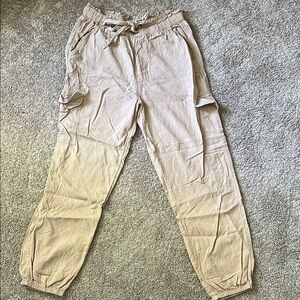 Women’s Aerie Tan Cargo jogger Pants